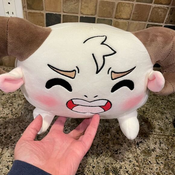 JSCHLATT Youtooz Angry Rammie Pillow Plush 14 Inches - Picture 10 of 16